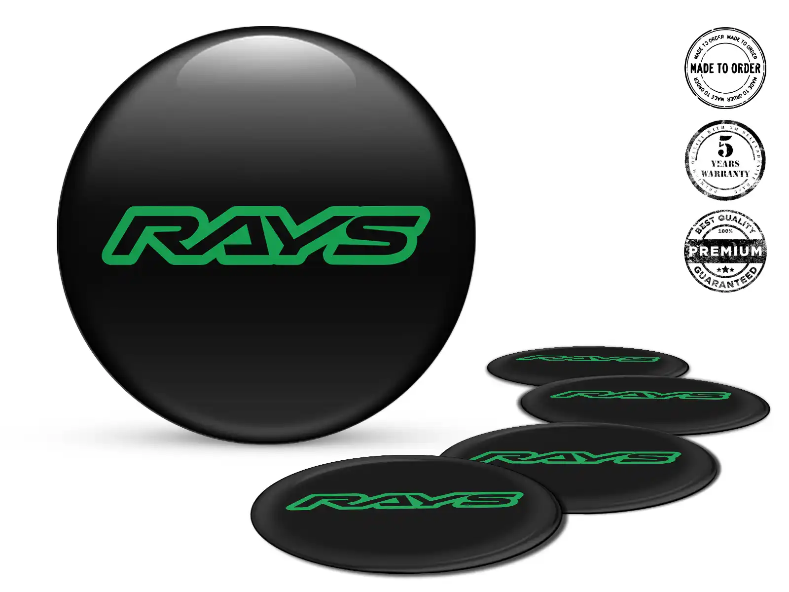 Rays Adesivo Cerchio Marca Etichette Epox Stilose